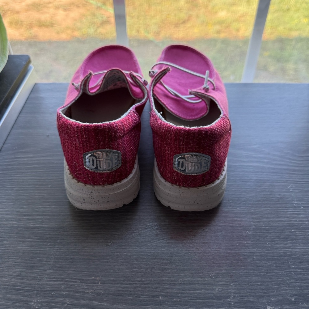 Hey Dude Fuchsia Slip-On‎ Shoes